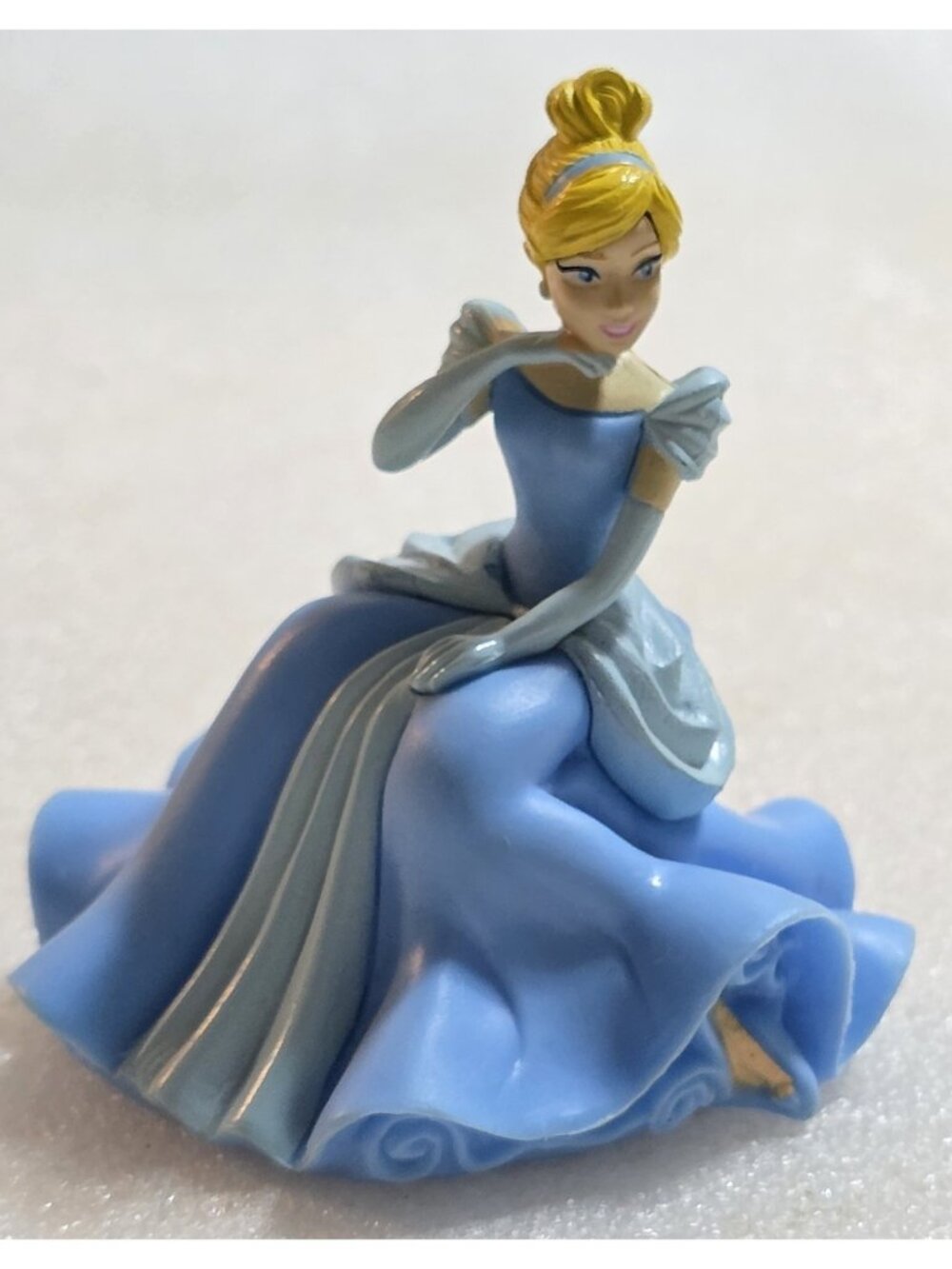 Disney Princess Cinderella Blue Dress Sitting Cake Topper Figure 2018 3" DecoPac